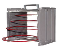These Cassettes are of antistatic plastic material. 25 positions locking combs to secure Wafer Frames.